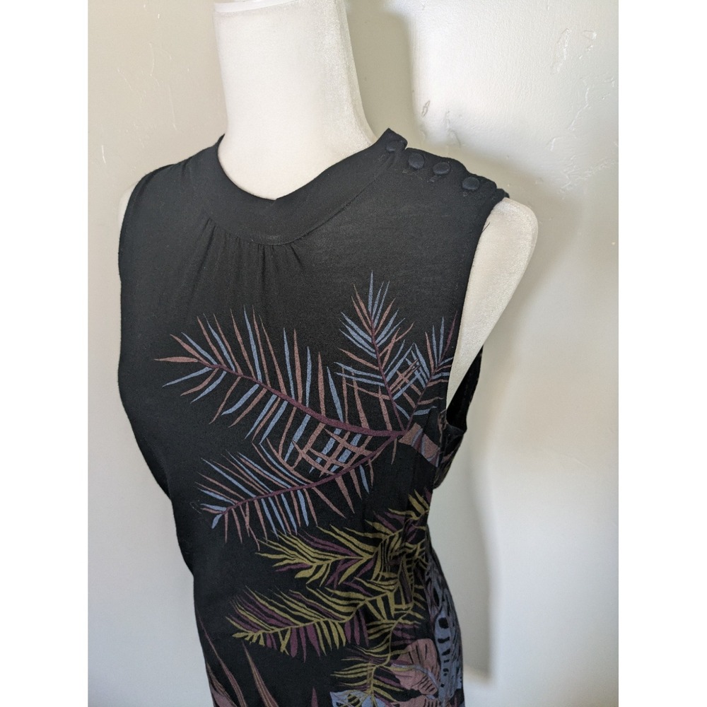 Forever Dress Tunic Tank Medium Y2K Tropical Boho‎ Modal Soft Mini USA - Picture 2 of 9